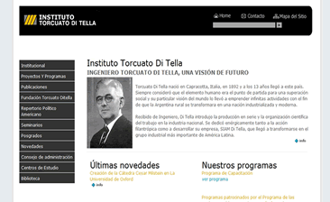 Desarrollo de Sitios Web realizado por Vousys de INSTITUTO TORCUATO DI TELLA
