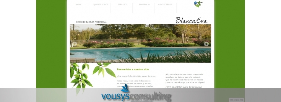 Vousys.com // Diseño, programación y gestor de contenidos