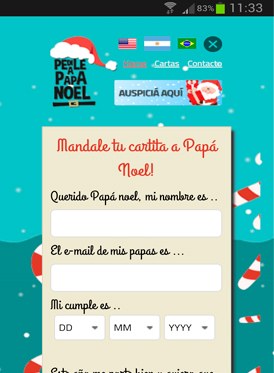 Vousys.com // Pedile a papá noel.com