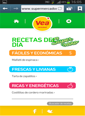 Vousys.com // Versión mobile