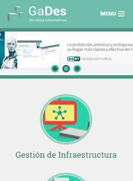 Vousys.com // Web responsive con gestor de contenidos