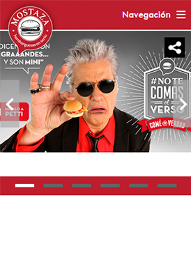 Vousys.com // Nuevo sitio responsive para mostaza!