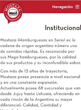 Vousys.com // Nuevo sitio responsive para mostaza!