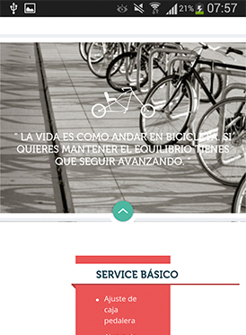 Vousys.com // Nuevo sitio web de american bike
