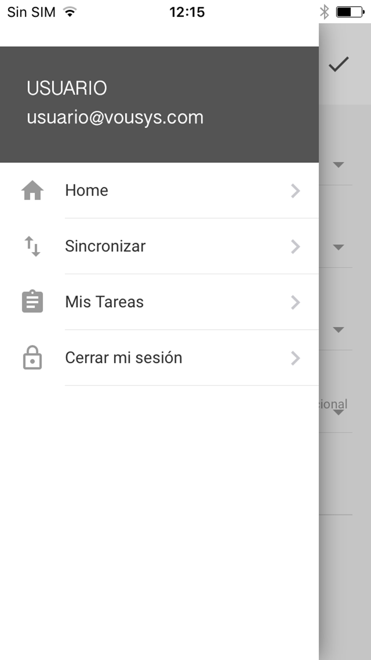 Vousys.com // Aplicación móvil dirección de obra