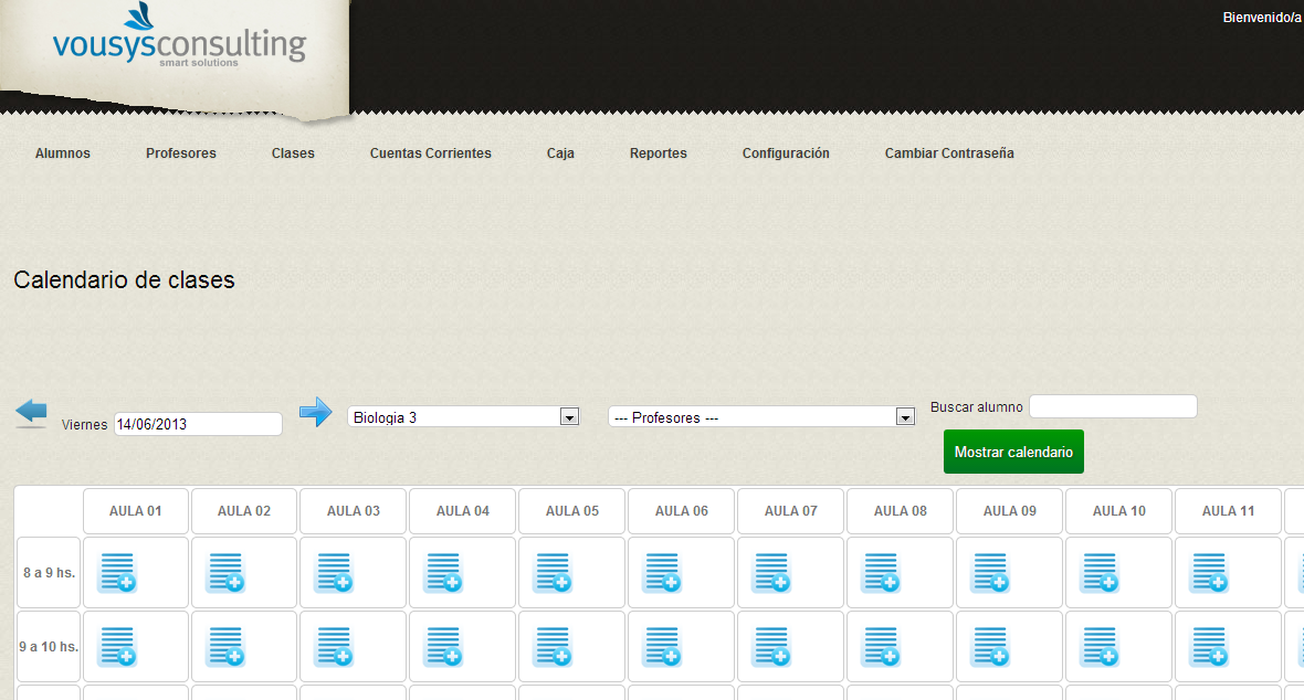 Vousys.com // Sistema de gesti�n - instituto educativo