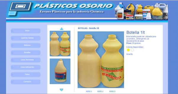 VOUSYS: Desarrollo de software: REDISEÑO SITIO WEB PLASTICOSOSORIO.COM.AR