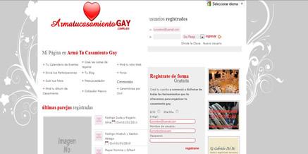 Software development: Arma tu casamiento gay - VOUSYS