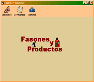 VOUSYS: Software development: ADMINISTRACION DE FASONES VOUSYS