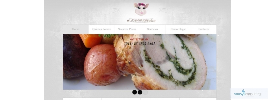 Desarrollo de software: Pork Restó - La chancha Engalanada - VOUSYS