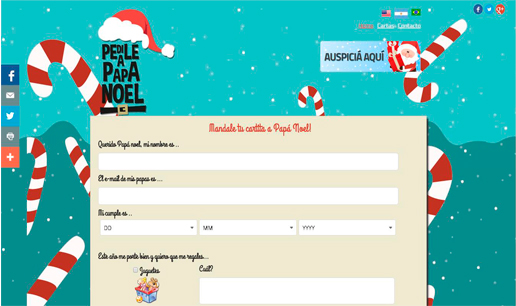 VOUSYS: Desarrollo de software: Pedile a papá noel.com