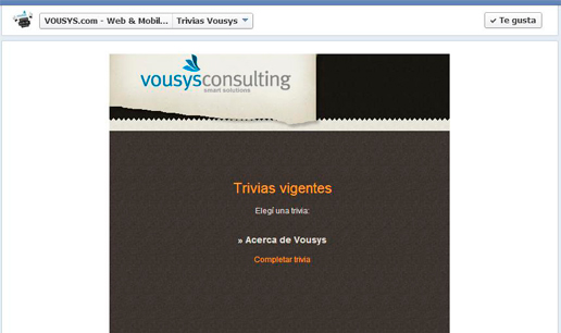 Vousys.com // Trivia facebook