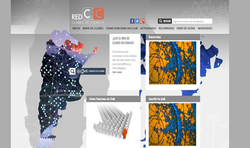 Desarrollo de software: Red de clubes de ciencia - VOUSYS