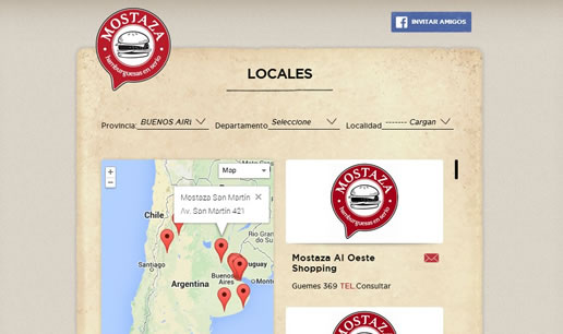 VOUSYS: Desarrollo de software: Aplicación para facebook: mis locales