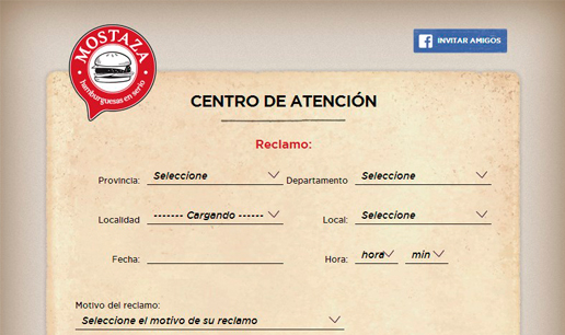 VOUSYS: Aplicación facebook: ctro. de atención