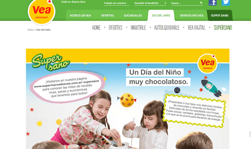 VOUSYS: Desarrollo de software: Nuevas secciones: dia del niño