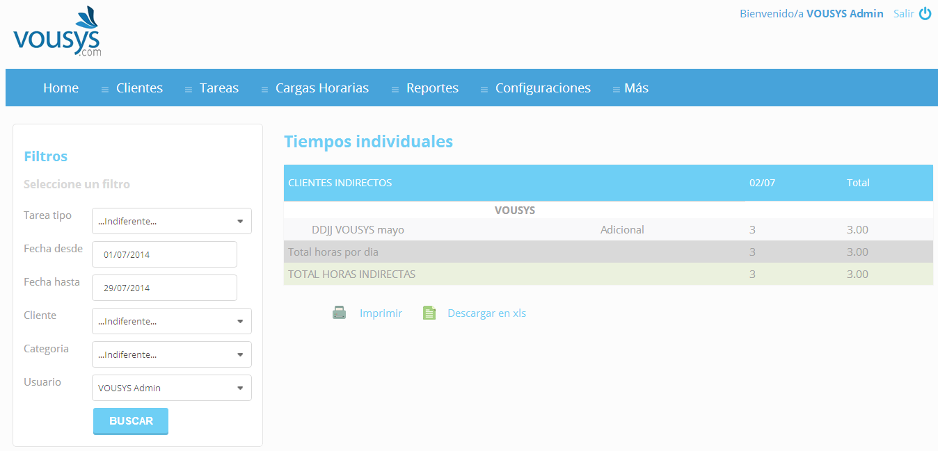 VOUSYS: Tasks manager for  Accountant\'s Office
