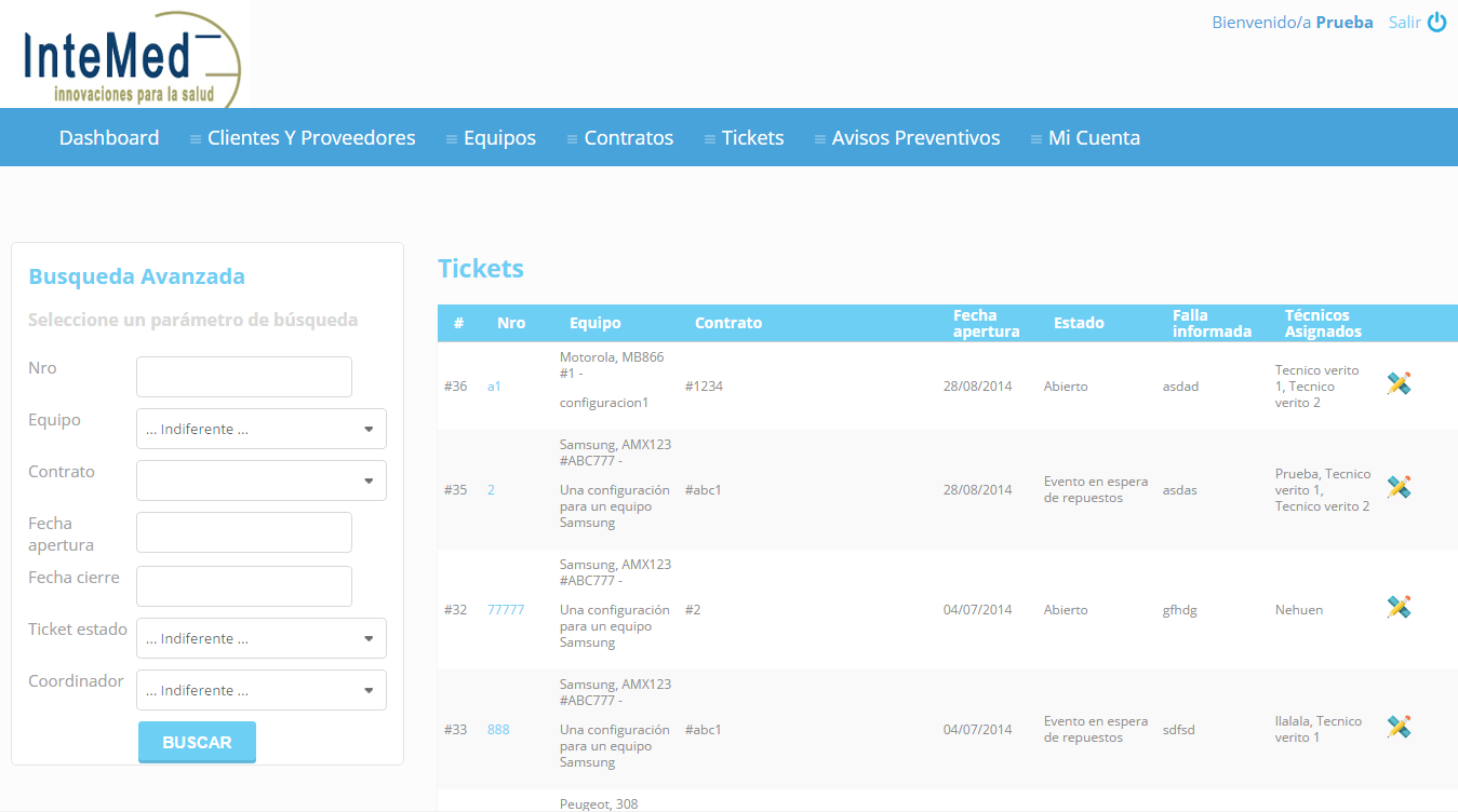 VOUSYS: Software development: Services management system