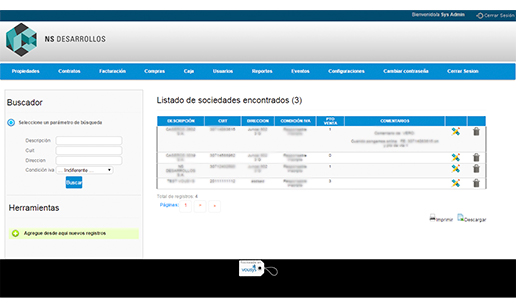 Software development: Construction management system - VOUSYS