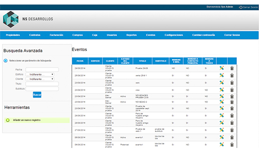 VOUSYS: Software development: Construction management system