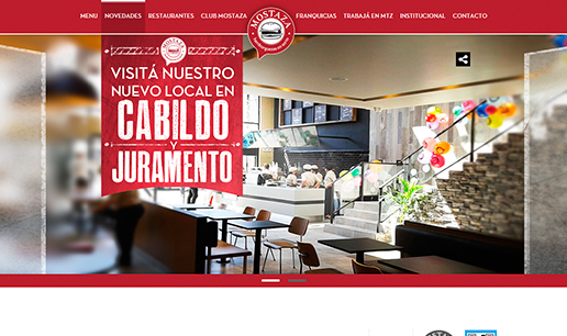 VOUSYS: Software development: New responsive website for mostaza!