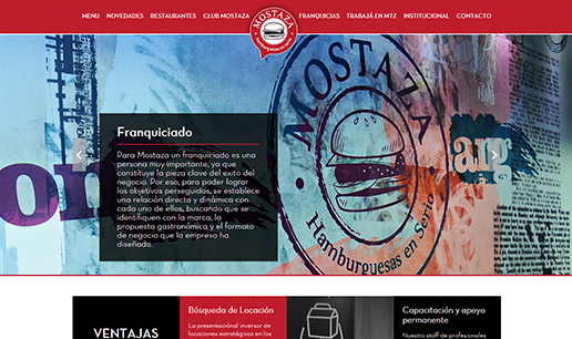 VOUSYS: Software development: New responsive website for mostaza!