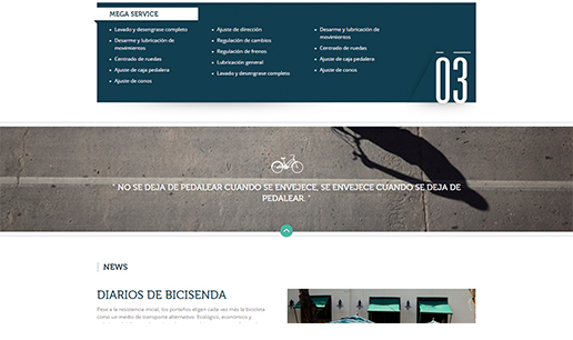 VOUSYS: Software development: New website for american bike