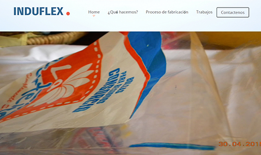 Desarrollo de software: Sitio web de induflex - VOUSYS