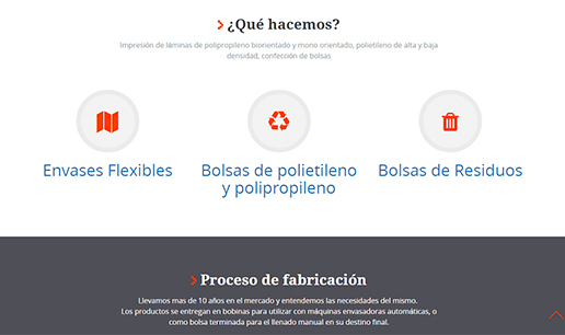 VOUSYS: Desarrollo de software: Sitio web de induflex