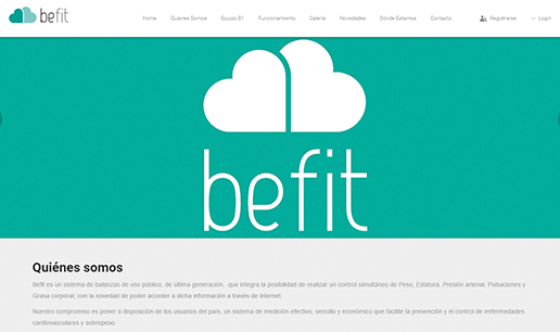Desarrollo de software: Befit | sistema de balanzas - VOUSYS