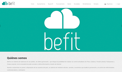 VOUSYS: Desarrollo de software: Befit | sistema de balanzas