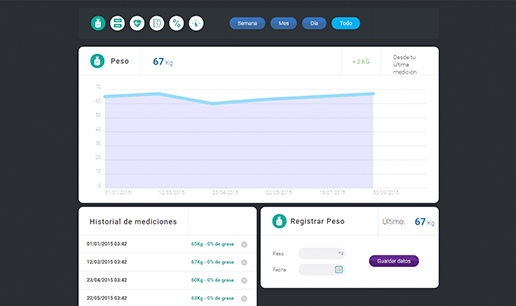 VOUSYS: Desarrollo de software: Befit | sistema de balanzas