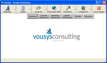 Software development: LIQUIDADOR DE SUELDOS VOUSYS - VOUSYS