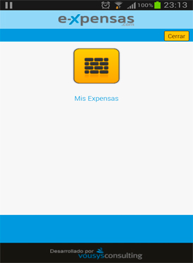 Vousys.com // E-xpensas: aplicación para propietarios