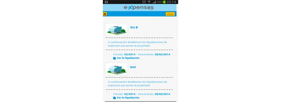 VOUSYS: Software development: E-xpensas: owner´s app