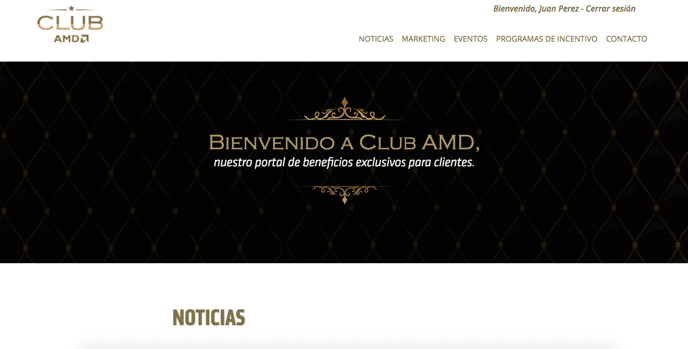 VOUSYS: Desarrollo de software: Club amd